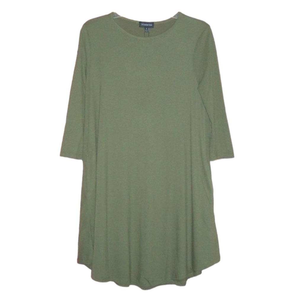 Romimona Green A-Line Swing Dress - Women’s Medium NWT - Picture 2 of 7